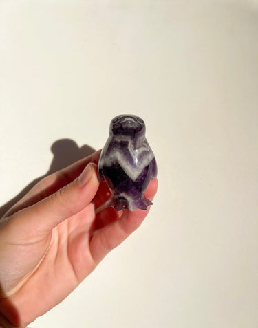 Amethyst Penguin Halo Quartz
